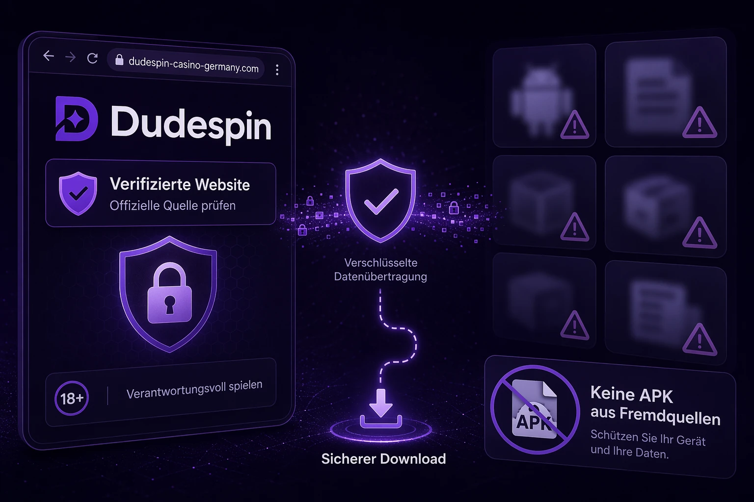 Sicherheit, Datenschutz und Schutz vor Fake Apps