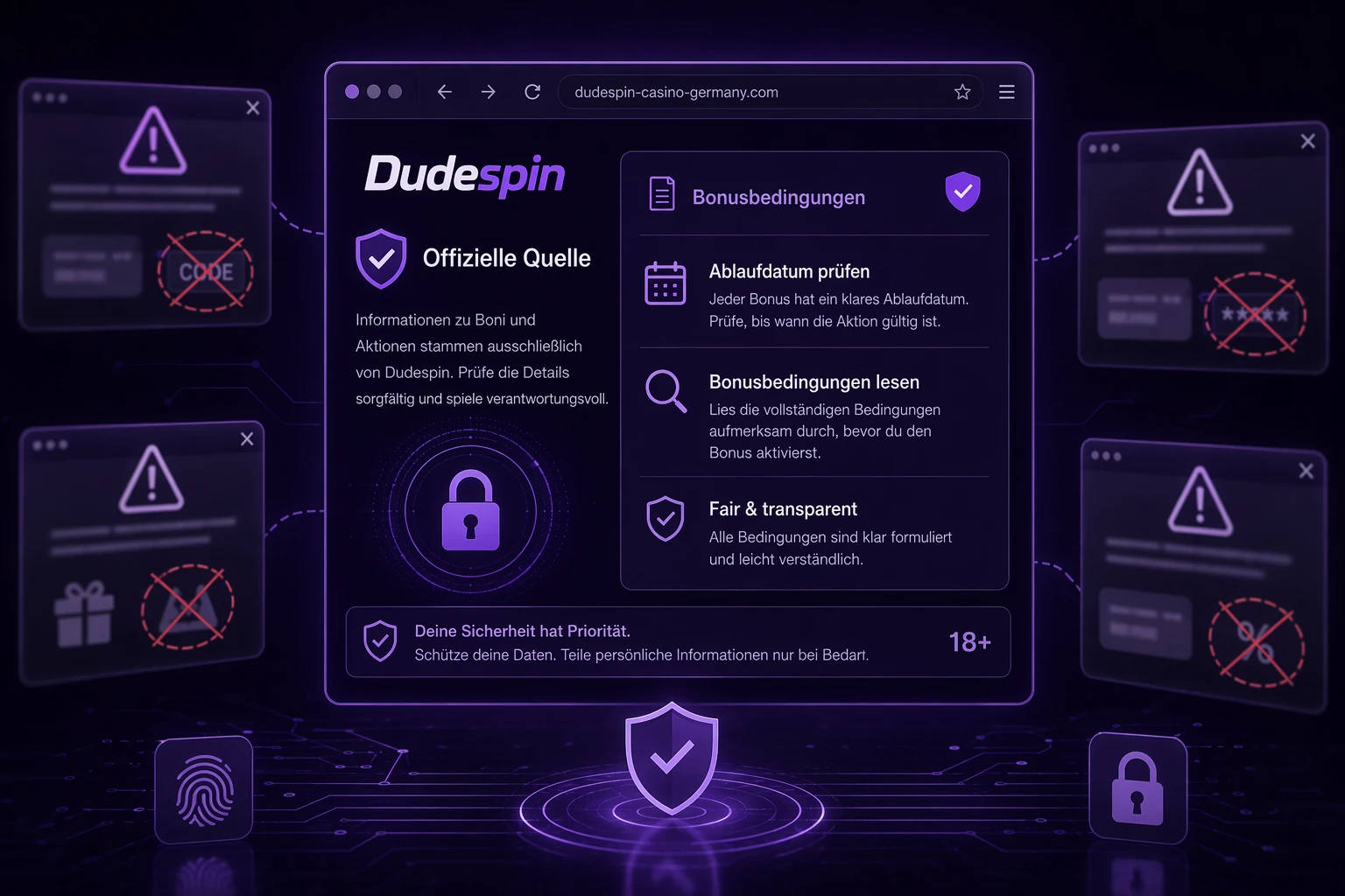 Bonusseiten, Fake Codes und sichere Quellen